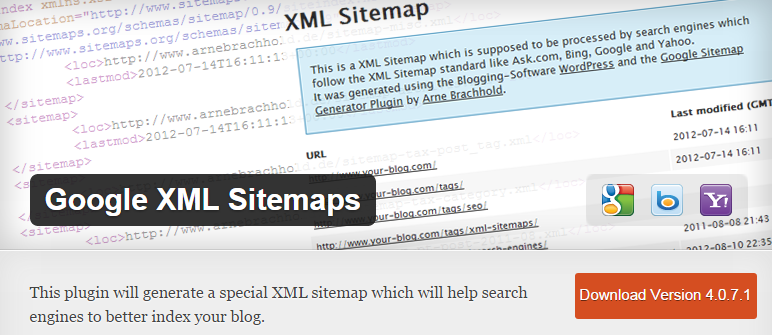 Google XML Sitemap